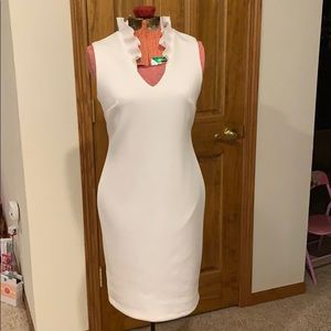 Calvin Klein White Dress size 4
